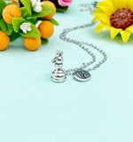 Pawn Chess Piece Necklace, Chess Piece in Option, N4191P