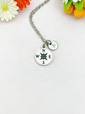 Compass Charm Necklace, N6502