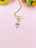 Ballet Dance Girl Charm Necklace – Dancer Jewelry Gift for Girls, Teens, Ballerinas & Dance Recital Celebrations, N6520