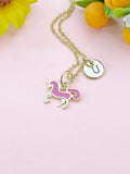 Pony Pink Charm Necklace, N6521