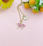 Pony Pink Charm Necklace, N6521