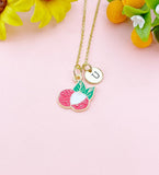 Litchi Charm Necklace, N6523