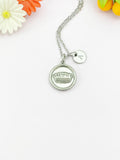 Crown Charm Necklace – Silver Pendant Jewelry, N6503B
