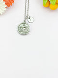 King Crown Charm Necklace – Silver Pendant Jewelry, N6503C
