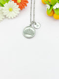Crown Charm Necklace – Stainless Steel Silver Pendant Jewelry, N6503F