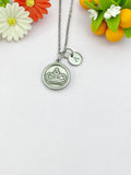 Crown Charm Necklace – Stainless Steel Crown Jewelry, N6503