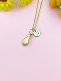 Chicken Leg Gold Charm Necklace, N6526