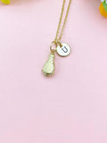 Chicken Leg Gold Charm Necklace, N6526