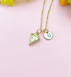 Pizza Gold Charm Necklace, N6527