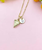 Pizza Gold Charm Necklace, N6527