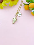 Ice Cream Cone Gold Charm Necklace, N6528