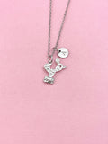 Cactus Charm Silver Necklace, N6545
