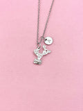 Cactus Charm Silver Necklace, N6545
