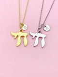 Chai Symbol Charm Necklace, Jewelry Gifts, N6552