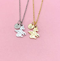 Unicorn Charm Necklace, Unicorn Jewelry Gifts, N6553