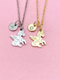 Unicorn Charm Necklace, Unicorn Jewelry Gifts, N6553