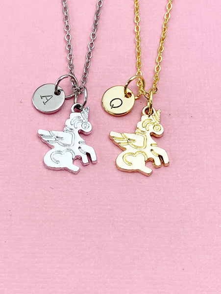 Unicorn Charm Necklace, Unicorn Jewelry Gifts, N6553