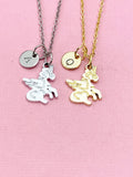 Unicorn Charm Necklace, Unicorn Jewelry Gifts, N6553
