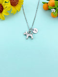 Terrier Dog Charm Necklace, N408S
