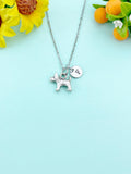 Terrier Dog Charm Necklace, N408S