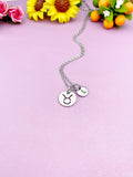 Taurus Necklace, Non-Tarnish Stainless Steel Charm Necklace, Personalized Gift, N1052