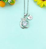 Apple Charm Necklace, N6619
