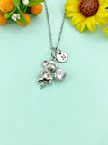 Mouse Charm Necklace, N6623