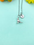 Blue Bird Charm Necklace, N6624