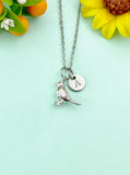 Blue Bird Charm Necklace, N6624