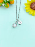 Teardrop Charm Necklace, N6628