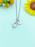 Teardrop Charm Necklace, N6628