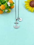 Anchor Charm Necklace, N6632