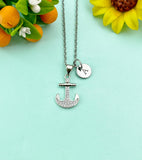 Anchor Charm Necklace, N6632