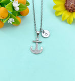 Anchor Charm Necklace, N6632