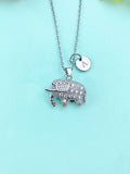 Elephant Charm Necklace, N6641
