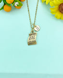 Lottery Ticket Necklace, Lucky Ticket Gift, Good Luck Gift, N5137
