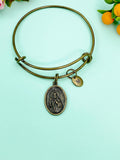 Saint Jude Charm Bracelet, San Judas Charm, Personalized Gift, N4667