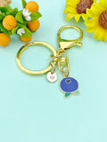 Gold Blueberry Charm Necklace, Fruit Blueberry Charm, N3131K