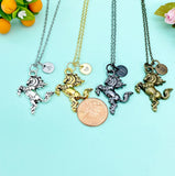 Bucking Bronco Horse Charm Necklace, N6659M
