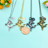 Bucking Bronco Horse Charm Necklace, N6659M