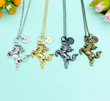 Bucking Bronco Horse Charm Necklace, N6659M