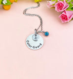 Color Guard Charm Necklace, Senior School Marching Band Jewelry Gift, D596