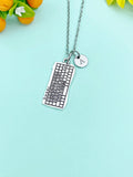 Silver Computer Keyboard Charm Necklace, N5804N