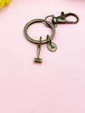 Gavel Charm Keychain – Gift for Lawyer, Judge, or Law Student – Symbolic Legal Accessory for Family, Friends & Career Milestones, N6663