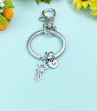 Shooting Star Charm Keychain, N6495K