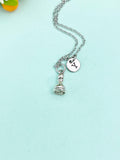 Pawn Chess Piece Necklace, Chess Piece in Option, N4191P