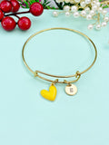 Yellow Heart Bracelet, Sweet Yellow Heart, N4306