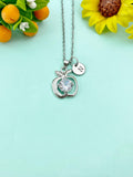 Apple Charm Necklace, N6619