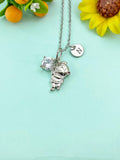 Monkey Charm Necklace, N6621