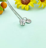 Crown Charm Necklace, N6622